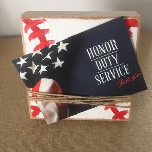 HandmadeBaseball themed cardholder or “framed”